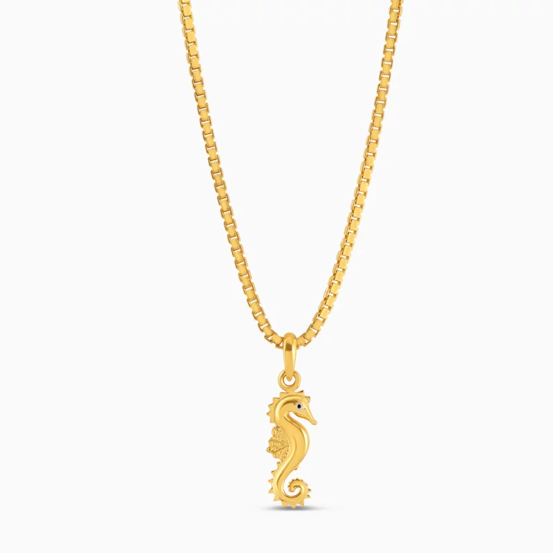 Shop the 22ct Gold Seahorse Pendant | PureJewels UK
