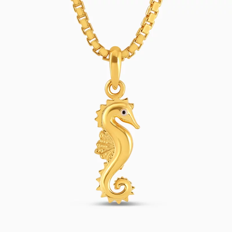 Shop the 22ct Gold Seahorse Pendant | PureJewels UK