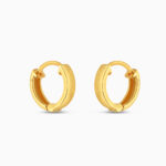 22ct Gold Minimal Bold Hoop Earrings 22ct Gold Minimal Bold Hoop Earrings