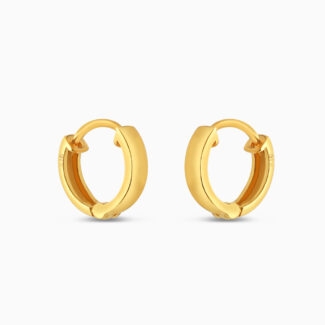22ct Gold Minimal Bold Hoop Earrings 22ct Gold Minimal Bold Hoop Earrings