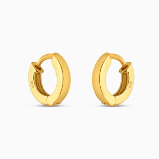 22ct Gold Everyday Classic Hoops