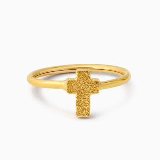 22ct Yellow Gold Cross Ring