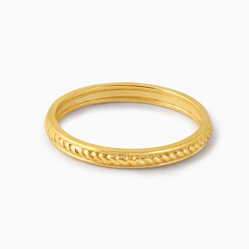 22ct Gold Gedrehtes Seil Band 22ct Gold Gedrehtes Seil Band