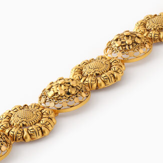 Temple-Style Gold Armari Bracelet