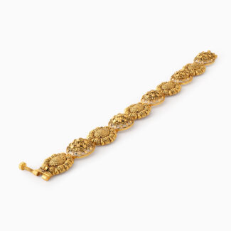 Temple-Style Gold Armari Bracelet
