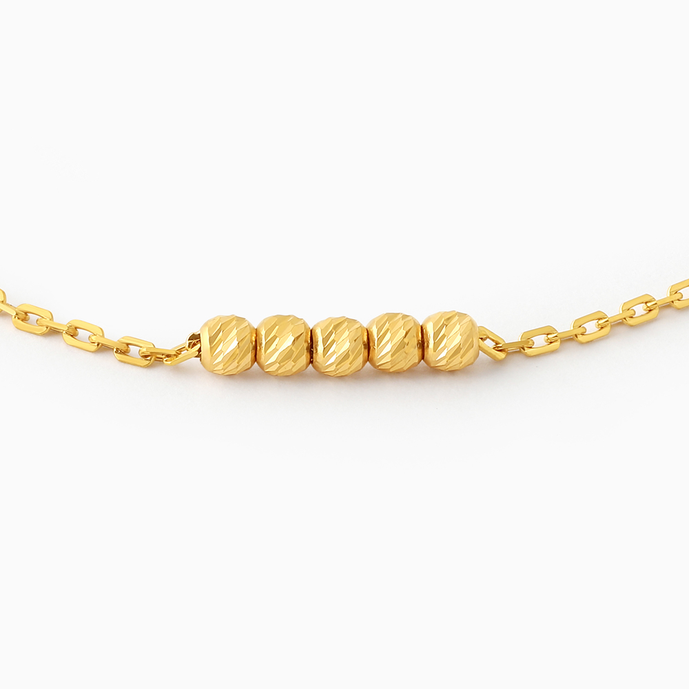 Kadınlar için 22 Ayar Altın Boncuklu Bileklik Kadınlar için 22 Ayar Altın Boncuklu Bileklik