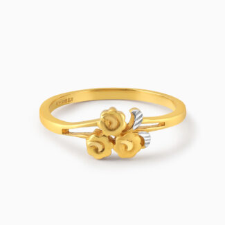 22ct Gold Blossom Trio Ring 22ct Gold Blossom Trio Ring