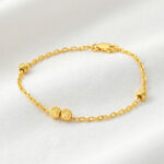 22ct Gold Baby Bead Bracelet