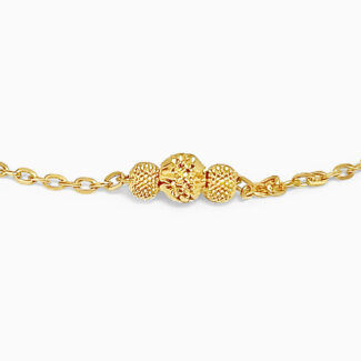 22ct Gold Fine Bead Bracelet for Women 22ct Gold Fine Bead Bracelet for Women
