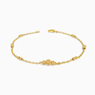 22ct Gold Fine Bead Bracelet for Women 22ct Gold Fine Bead Bracelet for Women