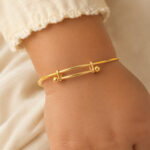 22ct Gold Adjustable Baby Bangle 22ct Gold Adjustable Baby Bangle