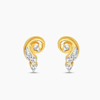 22ct Gold Sparkle Studs with CZ 22ct Gold Sparkle Studs with CZ