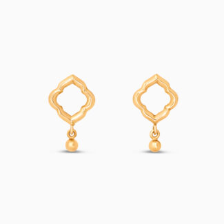 22ct Sunrise Gold Dhwani Collection Stud Earring 22ct Sunrise Gold Dhwani Collection Stud Earring