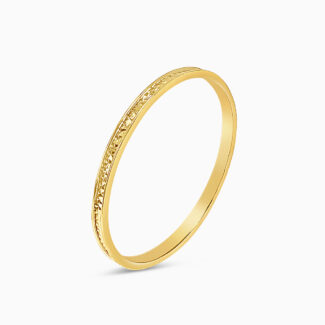 22ct Gold Textured Baby Bangle 22ct Gold Textured Baby Bangle