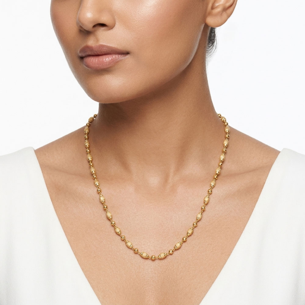 مالا تولسي مطرزة بالخرز الذهبي عيار 22 قيراط مالا تولسي مطرزة بالخرز الذهبي عيار 22 قيراط