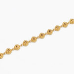 22ct Sunrise Gold Floral Chain Bracelet 22ct Sunrise Gold Floral Chain Bracelet