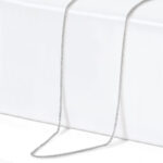 18ct White Gold Woven Foxtail Chain