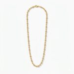 22 Ayar Altın Tulsi Boncuklu Mala 22 Ayar Altın Tulsi Boncuklu Mala