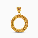 22 Ayar Altın Armari Çiçekli Daire Kolye 22 Ayar Altın Armari Çiçekli Daire Kolye