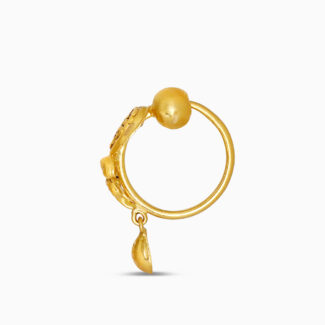 22ct Gold Armari Classic Drop Nose Ring