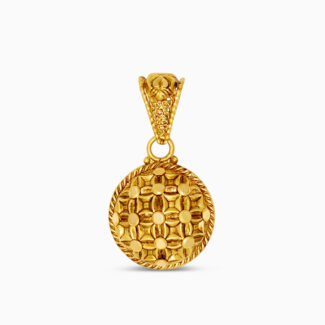 22ct Gold Armari Twist Wire Floral Pendant 22ct Gold Armari Twist Wire Floral Pendant