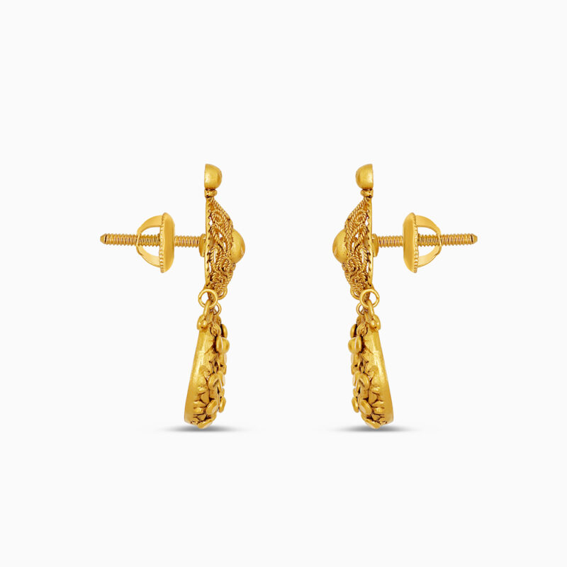 22ct Gold Armari Crescent Drop Earrings 22ct Gold Armari Crescent Drop Earrings