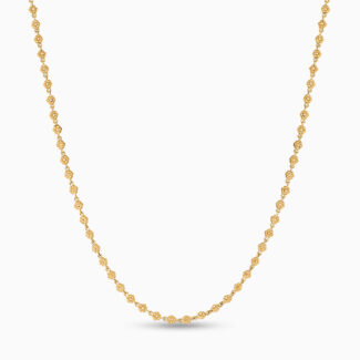 22ct Gold Rosette Garland Mala Necklace 22ct Gold Rosette Garland Mala Necklace
