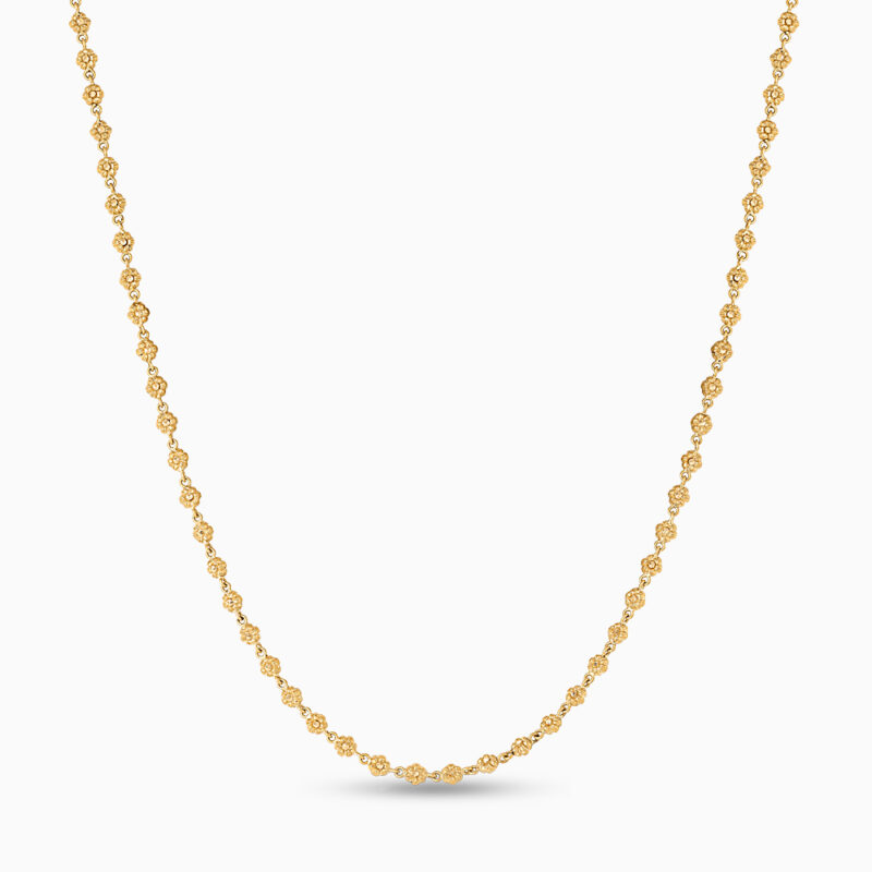 22 Ayar Altın Rozet Garland Mala Kolye 22 Ayar Altın Rozet Garland Mala Kolye