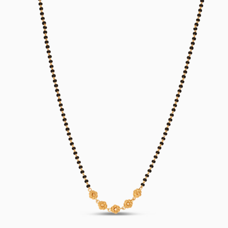 22ct Sunrise Gold Floral Mangalsutra 22ct Sunrise Gold Floral Mangalsutra