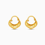 22ct Gold Geometrische Ohrringe