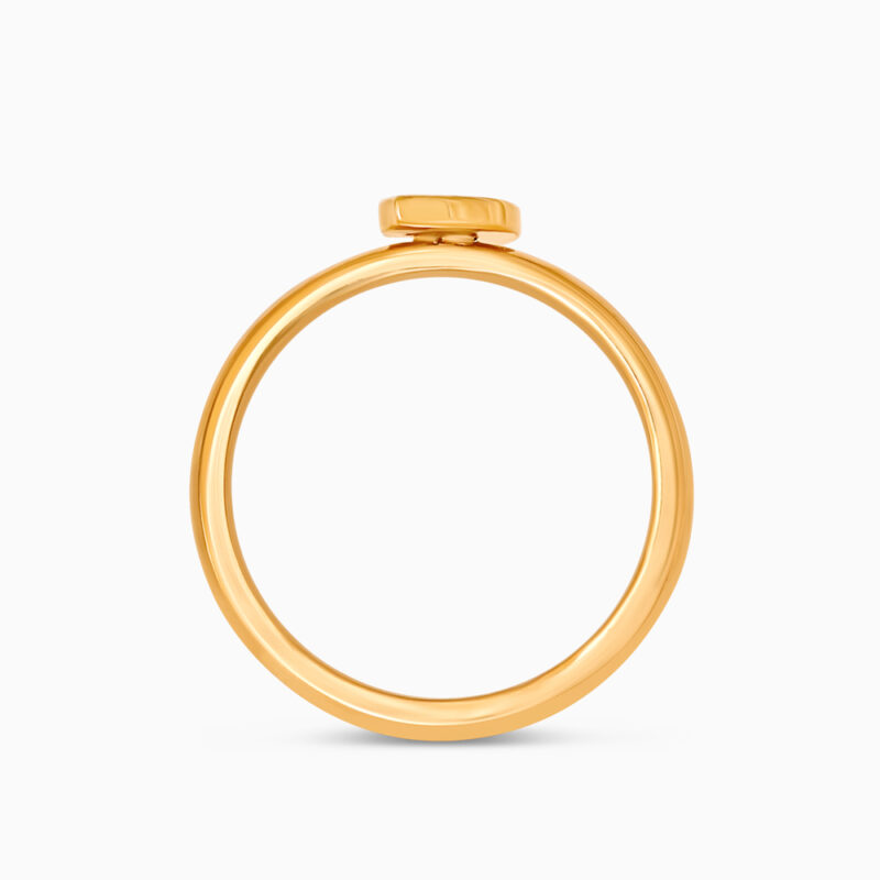 22ct Sunrise Gold Petal Ring