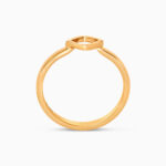 22ct Sunrise Gold Petal Flow Ring
