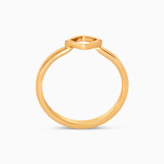 22ct Sunrise Gold Petal Flow Ring