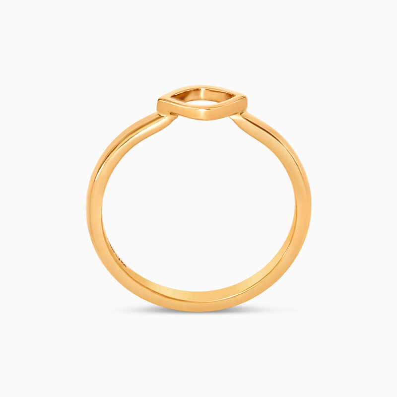 22ct Sunrise Gold Petal Flow Ring