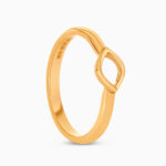 22ct Sunrise Gold Petal Flow Ring
