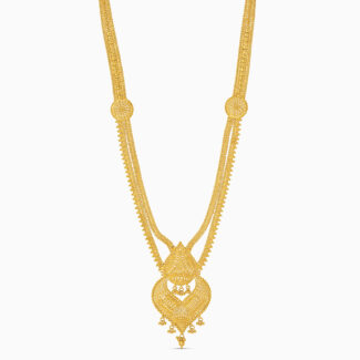 22ct Gold Filigree Do Ladaa Haar | Bridal Necklace