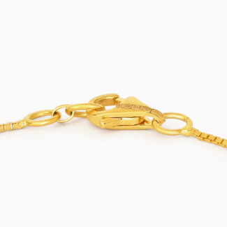 22ct Gold Daily Wear Bracelet with Rhodium Bead 22ct Gold Daily Wear Bracelet with Rhodium Bead