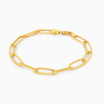 22ct Gold Modernes Gliederarmband | 7 Zoll