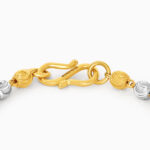 22ct Gold Dual Tone Baby Bracelet