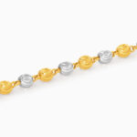 22ct Gold Dual Tone Baby Bracelet