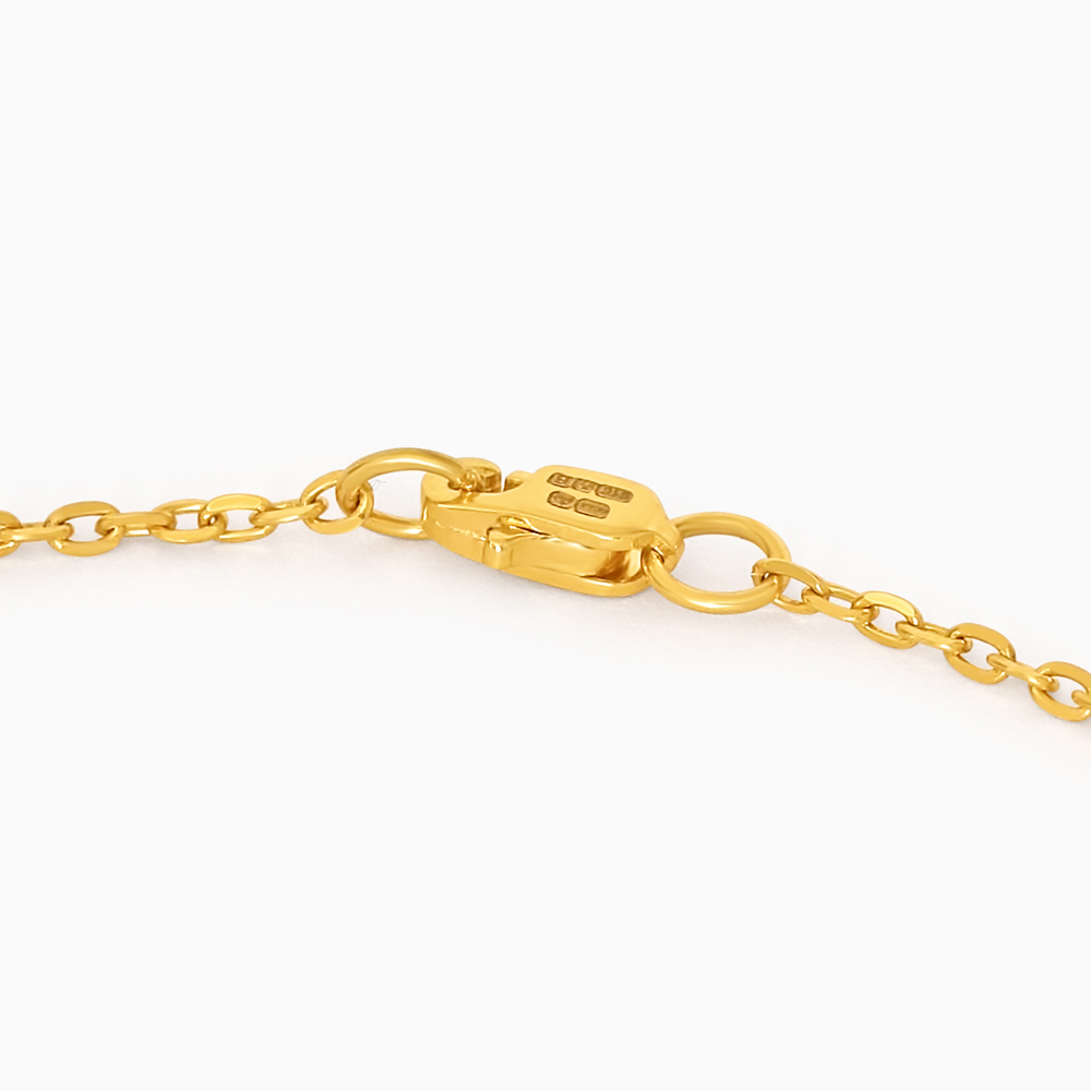 22ct Gold Bead Bracelet with Slash Texture 22ct Gold Bead Bracelet with Slash Texture