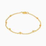 22ct Gold Bead Chain Bracelet