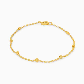 22ct Gold Bead Chain Bracelet