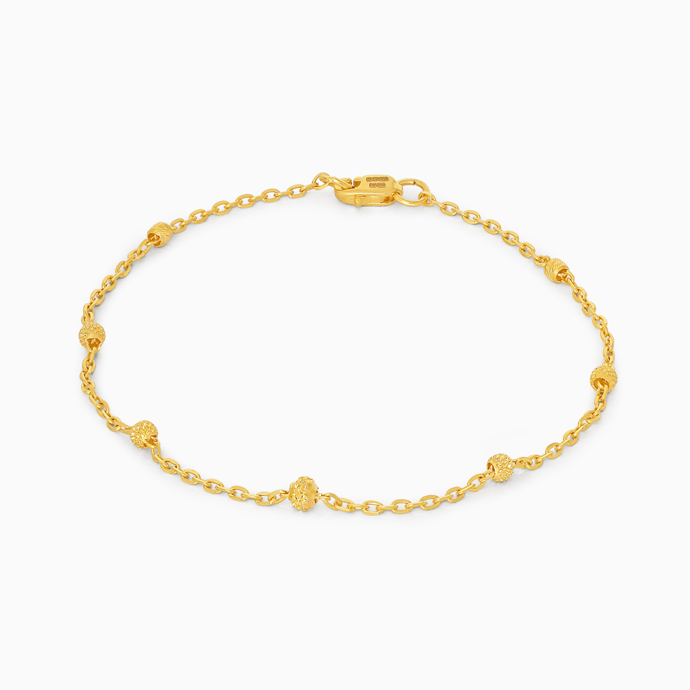 22ct Gold Bead Chain Bracelet 22ct Gold Bead Chain Bracelet