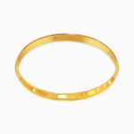 22ct Gold Plain Baby Bangle