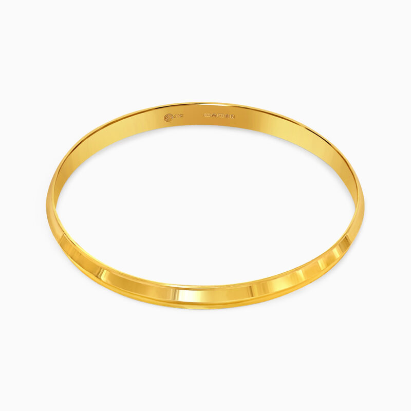 22ct Gold Plain Baby Bangle