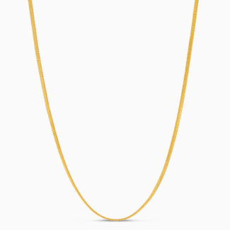 22ct Gold Flat Pattern Chain | 18 Inch 22ct Gold Flat Pattern Chain | 18 Inch