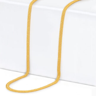 22ct Gold Flat Pattern Chain | 18 Inch 22ct Gold Flat Pattern Chain | 18 Inch