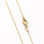 22ct Gold | Box Kette | 16 Zoll