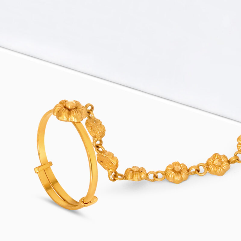 22ct Sunrise Gold Rosette Lattice Poncha